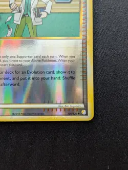 NM Pokemon Professor Elm's Training Method Reverse Holo Card 100/123 HG/SS - Image 5
