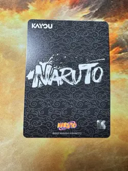 Kakashi Matake Naruto Kayou Card - Rare Stained Glass NRSA01-SP-004L5 NM / MINT - Image 5