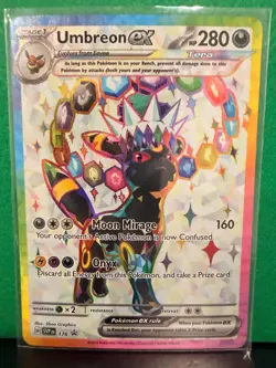 Umbreon ex - 176 Normal Promo SV: Scarlet & Violet Promo Cards SVP 176 NM - Image 1