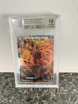 Dragon Ball Super Card Game SS3 Son Goku Wrath of the Dragon BT24-138 Scr BGS10 - Image 1