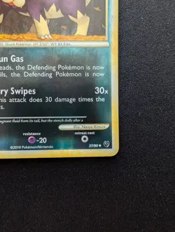 NM Pokemon Skuntank Reverse Holo Card 37/90 Undaunted - Image 5