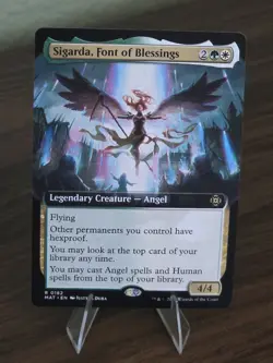 MTG Sigarda, Font of Blessings (Extended Art) March of the Machine - Image 1