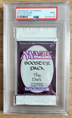 MTG - The Dark - Sealed Booster Pack - PSA 9. More MTG In My Store. - Image 1