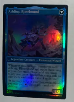 Mtg. Ashling, Rekindled. Foil. Lorwyn Eclipsed. Pack Fresh - Image 2