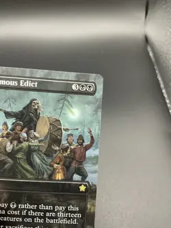 Blasphemous Edict (Borderless) Foundations Regular MTG 0317 - Image 2