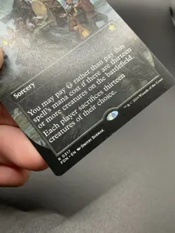 Blasphemous Edict (Borderless) Foundations Regular MTG 0317 - Image 5