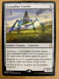 MTG 1x Crystalline Crawler 183 The List - Commander Anthology 2 Magic the x1 NM - Image 1