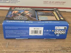 NEW & SEALED! MTG UNIVERSES BEYOND: DOCTOR WHO - TIMEY-WIMEY COMMANDER DECK 195166228815 - Image 3