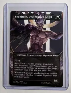 MTG Final Fantasy English Sephiroth, Fabled Soldier Borderless 0382 Non-Foil - Image 2