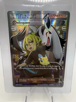 Delinquent - 98b/122 - Alt Art/Full Art - XY Promo - Pokemon TCG Card (NM+) - Image 1