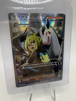 Delinquent - 98b/122 - Alt Art/Full Art - XY Promo - Pokemon TCG Card (NM+) - Image 2