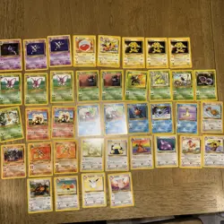 Huge Pokemon Vintage Non Holo Lot 1999 Fossil Jungle Base Set Rares - Image 1