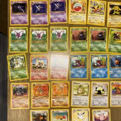 Huge Pokemon Vintage Non Holo Lot 1999 Fossil Jungle Base Set Rares - Image 2
