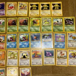 Huge Pokemon Vintage Non Holo Lot 1999 Fossil Jungle Base Set Rares - Image 4