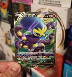 Pokemon Grapploct V (Full Art) 72/73 Champions Path Holo - Image 1