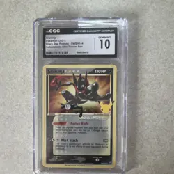 Pokemon Greninja Gold Star SWSH144 Promo Holo CGC 10 Pokemon - Image 1
