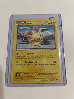 Pokemon Plusle 39/108 Dark Explorers Common - Image 1
