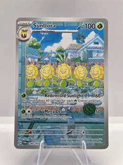 Sunflora 169/167 Illustration Rare Twilight Masquerade Pokemon NM - Image 1