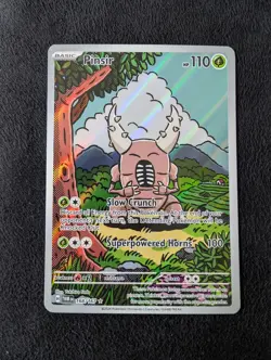 Pinsir 168/167 Pokemon Twilight Masquerade SV Illustration Rare Full Art NM - Image 2
