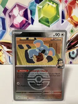 Larry’s Komala 175/217 Common Poke Ball Reverse Holo Pokemon TCG Ascended Heroes - Image 1