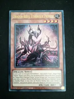 Carte Yu-Gi-Oh Dragon Beryl Etherique Primite Suda-fr015 - Image 1