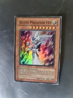 Silent Magician LV8 [NTR-EN002] Super Rare Yugioh Vlp - Image 1
