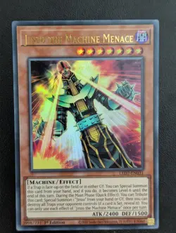 Jinzo die Maschinenbedrohung LED7-EN031 Ultra Rare Englisch EX Yugioh - Image 1