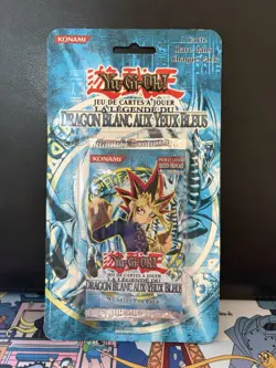 Yu-gi-oh Booster blister la legende du dragon blanc aux yeux bleus LDD-C 1st - Image 1