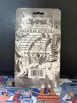 Yu-gi-oh Booster blister la legende du dragon blanc aux yeux bleus LDD-C 1st - Image 2