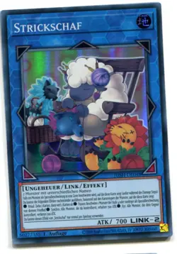 Yu-Gi-Oh! Strickschaf Super Rare JUSH-DE048 - Image 1