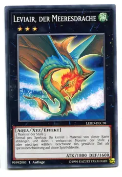 Yu-Gi-Oh! LEviair der Meeresdrache Common LEHD-DEC38 - Image 1