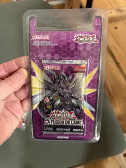 francais vf booster YU-GI-OH vintage yugioh blister la fusion de l'ame - Image 1