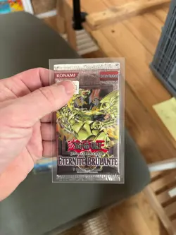 francais vf booster YU-GI-OH vintage yugioh eternite brulante - Image 1