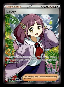 Lacey 166/142 Ultra Rare Stellar Crown Pokemon Card - Image 1