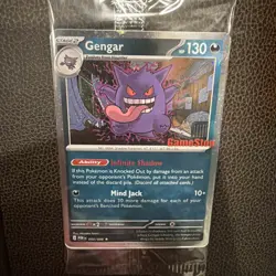 Pokemon Gengar GameStop Promo TCG Card 050/088 English 2026 - New / Sealed - Image 1