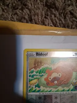 (See Desc) Bidoof And Numel Peel Away Ditto Card From Pokemon Go Set - Image 4