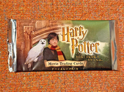 23 Harry Potter TCG Trading Card Game 2001 Base Set Booster Packs WotC with box - Image 2
