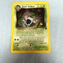 Pokemon Dark Golbat Holo Rare TCG Card 7/82 Unlimited - Image 1