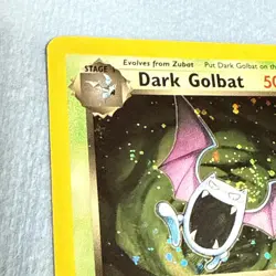 Pokemon Dark Golbat Holo Rare TCG Card 7/82 Unlimited - Image 3