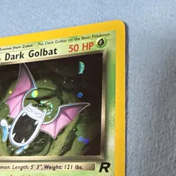 Pokemon Dark Golbat Holo Rare TCG Card 7/82 Unlimited - Image 4