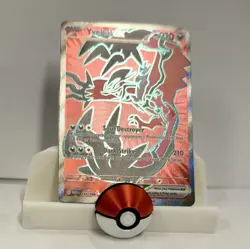 Yveltal ex 105/088 Ultra Rare Full Art Pokemon Card – Perfect Order – NM/NEW - Image 2