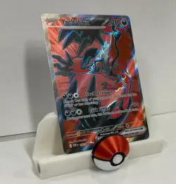 Yveltal ex 105/088 Ultra Rare Full Art Pokemon Card – Perfect Order – NM/NEW - Image 3