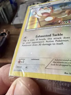 Meowth - (Toys R Us Promo) 053/083 Miscellaneous Cards & Products Holo Sealed - Image 2
