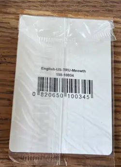 Meowth - (Toys R Us Promo) 053/083 Miscellaneous Cards & Products Holo Sealed - Image 3