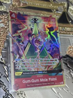 One Piece Card Game Gum-Gum Mole Pistol Starter EX: Gear 5 ST21-017 Alt Art - Image 1