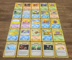 Fossil Pokemon Card Lot! 25 Fossil Set Cards - No Duplicates - Lightly Played - Image 2