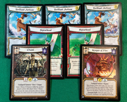 LEGEND OF THE FIVE RINGS, L5R CCG - ASSORTED PROMO CARDS x 7 - Image 1