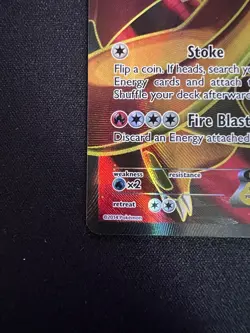 Pokemon TCG Charizard Flashfire Holo Full Art Ultra Rare Card 100/106 NM to LP - Image 5