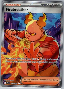 Firebreather 119/094 ME02: Phantasmal Flames - Pokemon Card - NM - Image 1