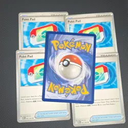 Pokemon TCG 5 Card Lot Poke Pad Trainer Item POR 081/088 Nintendo 2022 English - Image 2